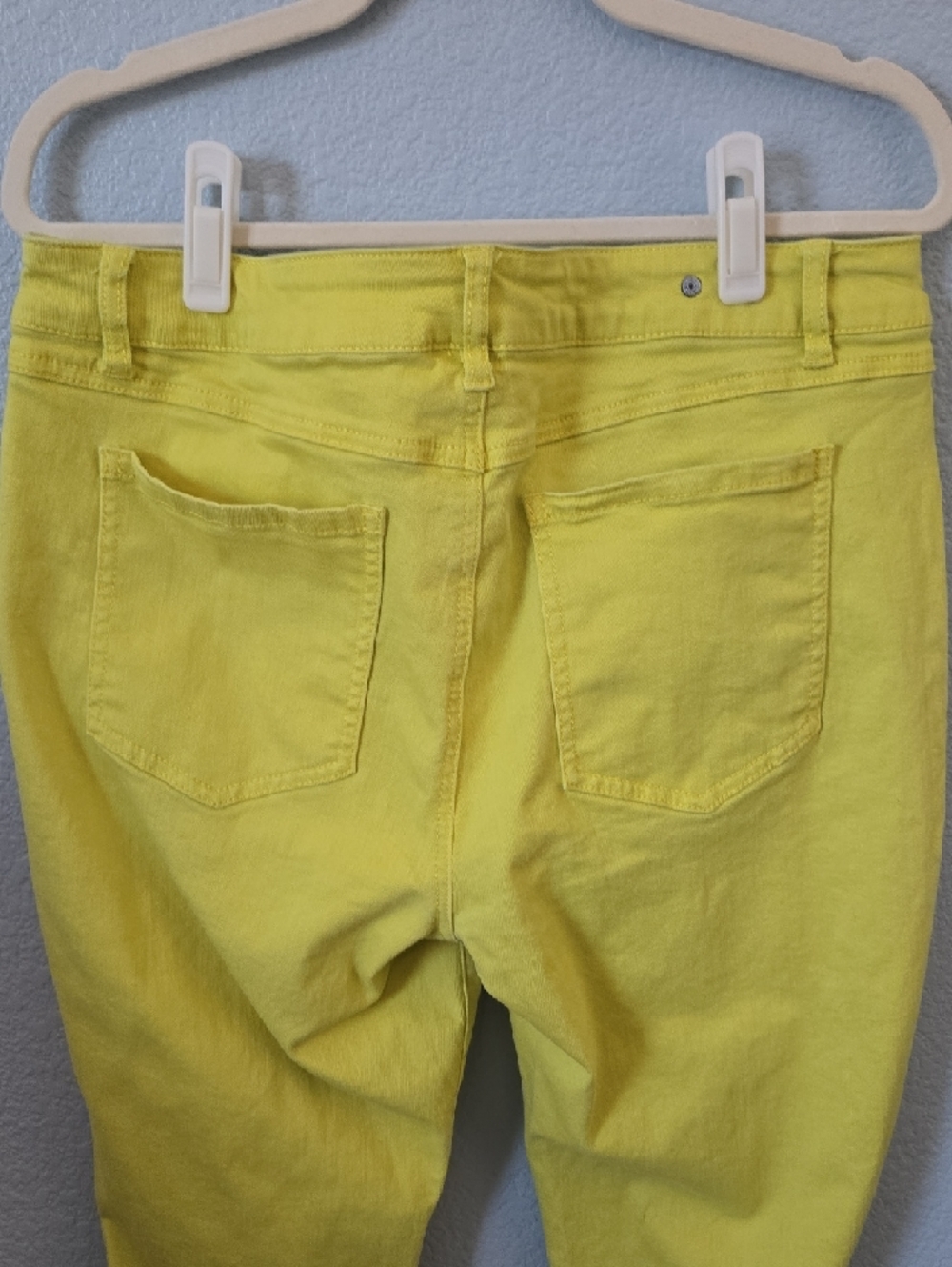 CAbi Sunshine Yellow Straight Leg Jeans - Picture 9 of 11